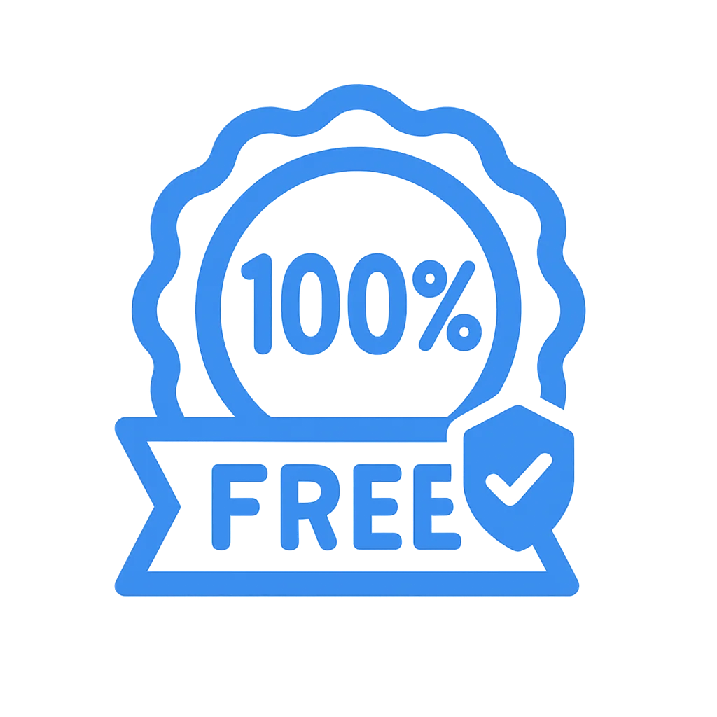 Icon representing a 100 percent free IPTV test